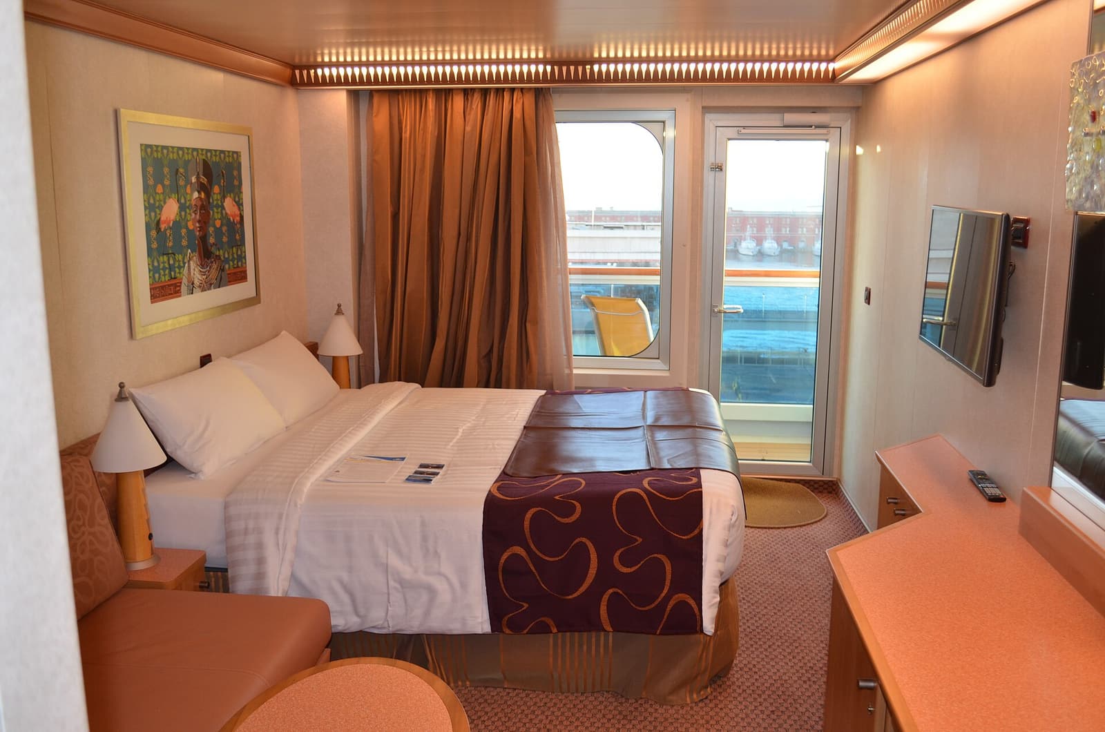 Cabine com varanda